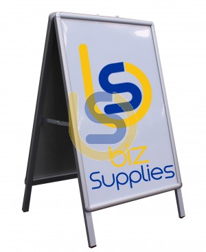 Double Sided Snap A Frame 80x60cm Aluminium Signs Posters Pictures Display Board