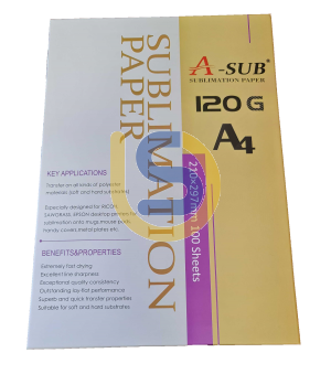 ASUB Premium Sublimation Paper 120gsm Instant Dry 100 Sheets