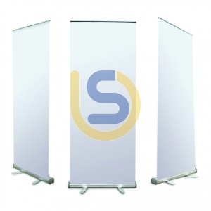 Single Sided Economy Pull Up Banner (Stand only) 850mm Wide