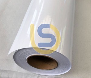 Monomeric Eco-Sol Printable SAV - GLOSS WHITE - Clear Glue - 1.37x50m