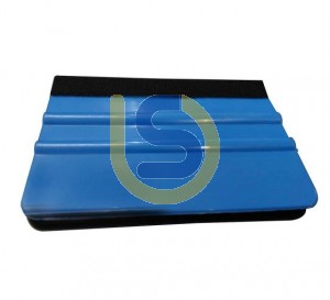 Blue Squeegee with Felt