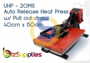 Auto Popup / Release Clamshell Flat Heat Press 40CM x 50CM