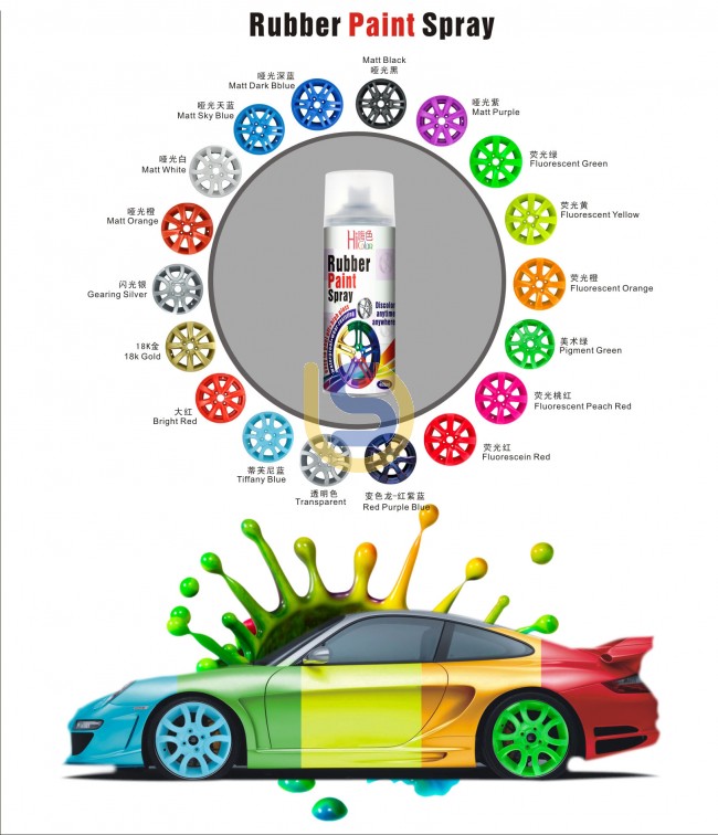 Onderdrukker mini Betekenisvol Spray Rubber Paint - Removable - Car Wrapping Film - Signage & Media