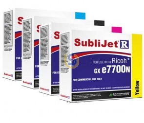 SUBLIJET-R Dye Sublimation Ink Cartridges For Ricoh Printer SG 7100DN High Capacity