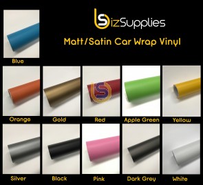 Matt/Satin Finish Car Wrap Vinyl Film - Bubble Free