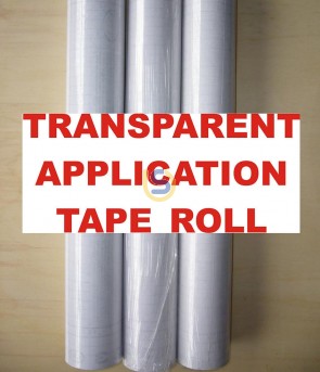 Mid-Tack Clear Transfer Tape / Application Tape with Backing Paper CODE: 001