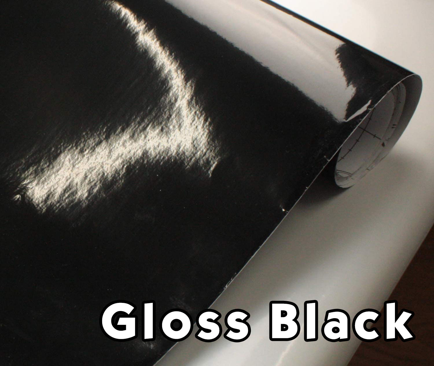 Gloss Car Wrap Vinyl Film - Bubble Free - 1-3 year outdoor -1520mm